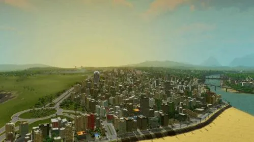 都市天际线停车场(城市建造游)