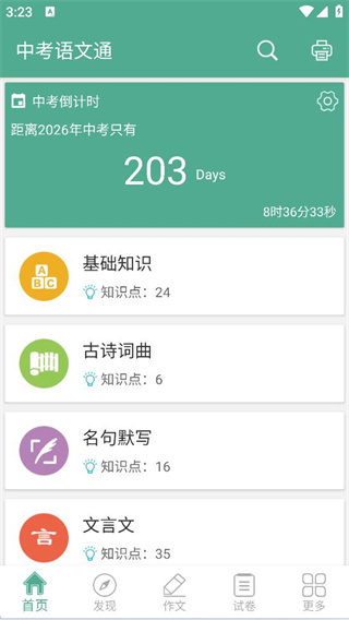 中考语文通