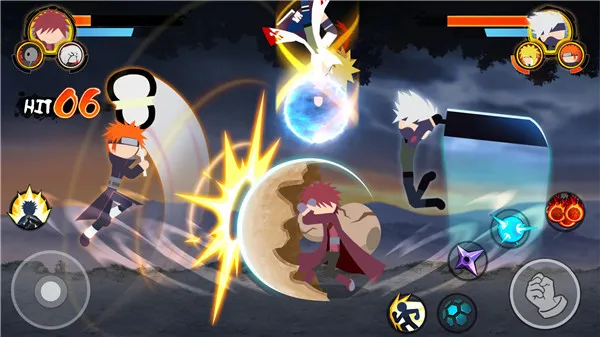 火柴人忍者3v3竞技场(火柴人忍者格斗游戏)v7.3(2)
