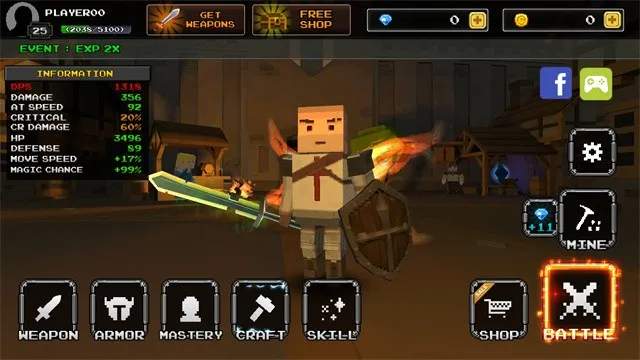 像素刀片M(像素地牢RPG游戏)v9.5.9(3)