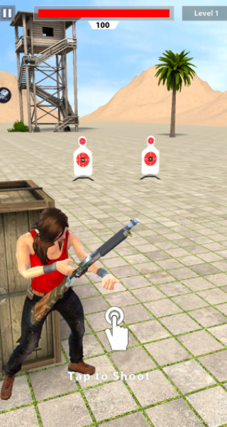 枪火少女战地射击
