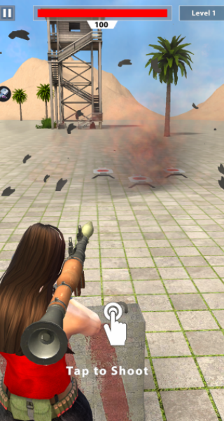 枪火少女战地射击