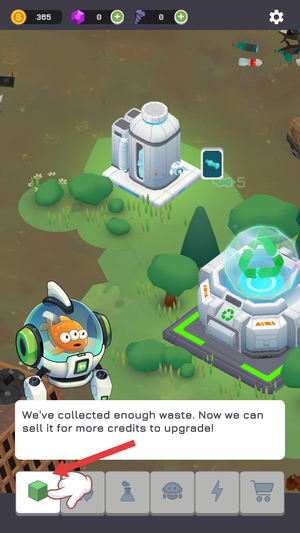 放置清洁星球