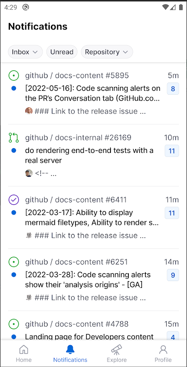 github手机客户端中文版v1.205.0(2)