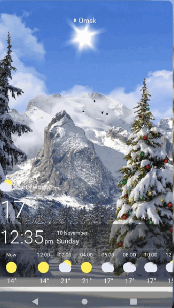 天气动态壁纸app安卓版下载安装(Weather Live Wallpapers)v2.11.0(2)