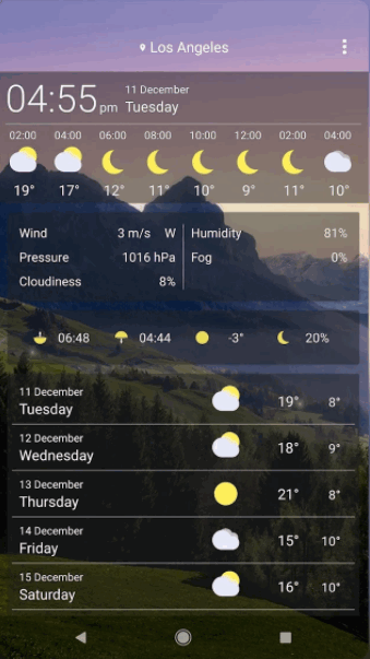 天气动态壁纸app安卓版下载安装(Weather Live Wallpapers)v2.11.0(3)