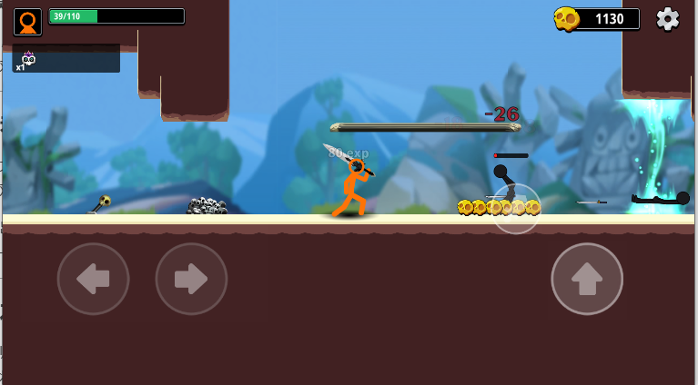 火柴人格斗武器大师破解版免广告(Stickman Fight)v0.0.8(2)