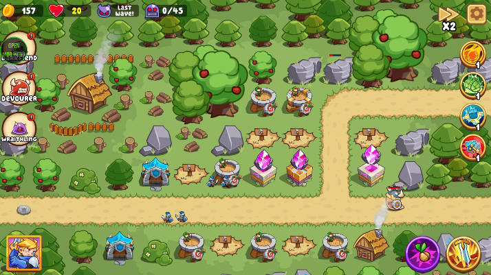 史诗王者英雄内置菜单下载2026中文版(Epic King Heroes: Classic TD)v1.0.21(2)