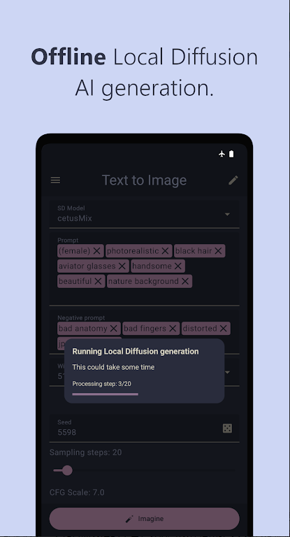 Stable Diffusion AI绘画安卓版(SDAI)v0.6.7(2)