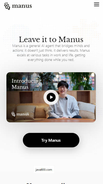 Manus ai安卓版下载2026最新版v1.0.1(1)