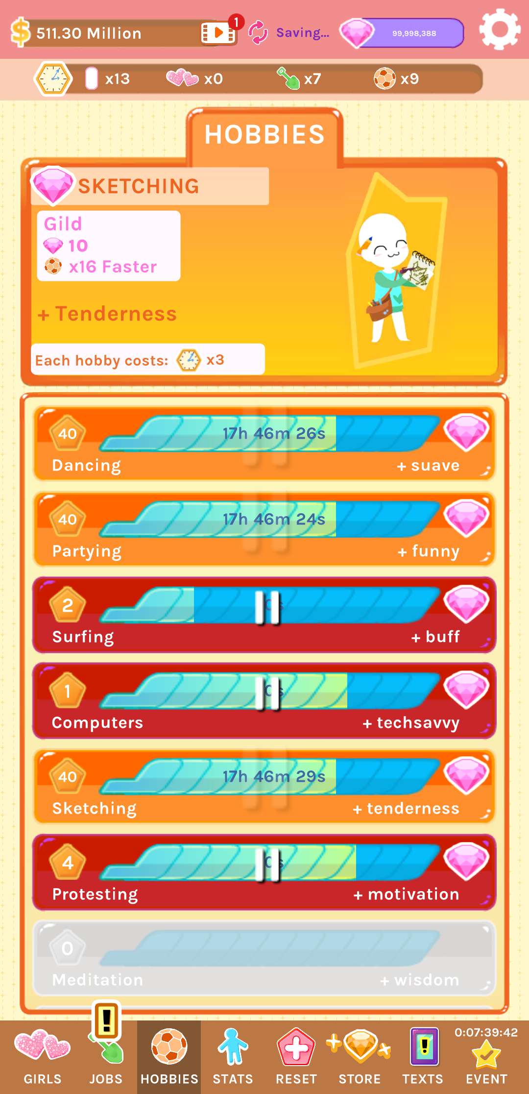 CrushCrush付费解锁版v0.426.1(3)