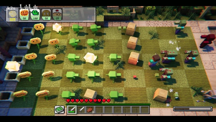 PVZMC植物大战僵尸MC版v0.1.2.5(3)
