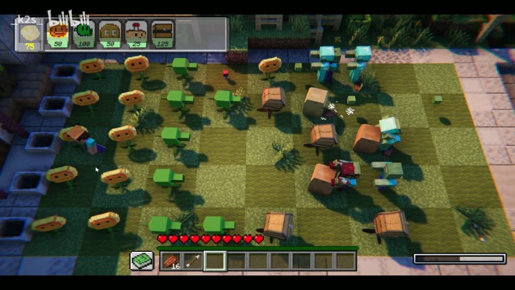 PVZMC植物大战僵尸MC版v0.1.2.5(4)
