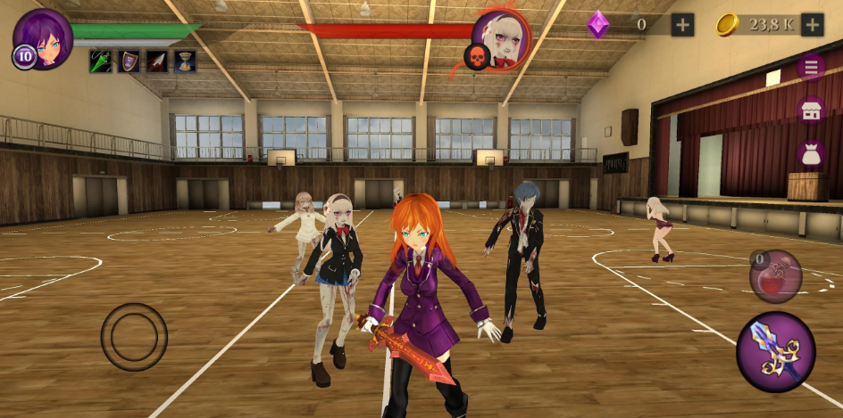 动漫高中僵尸模拟器最新版(Anime High School Zombie)v2.12(3)