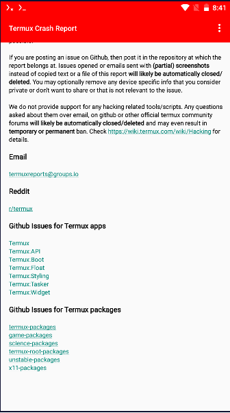 Android终端模拟器Termuxv1.0.70(2)