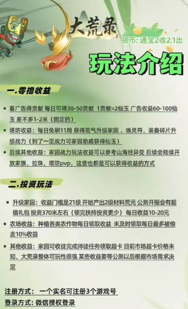 大荒录首码游戏v2.0(2)
