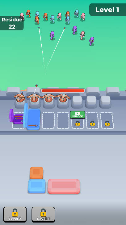 城堡射箭防御免广告版小游戏v0.0.1(3)