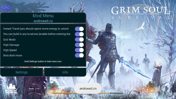 黑暗幻想生存内置菜单版mod版(Grim Soul)v7.6.1(3)