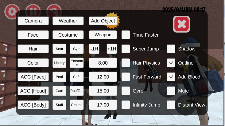 高校模拟器23年最新版本(High School 2023 Mod)v122.0(4)