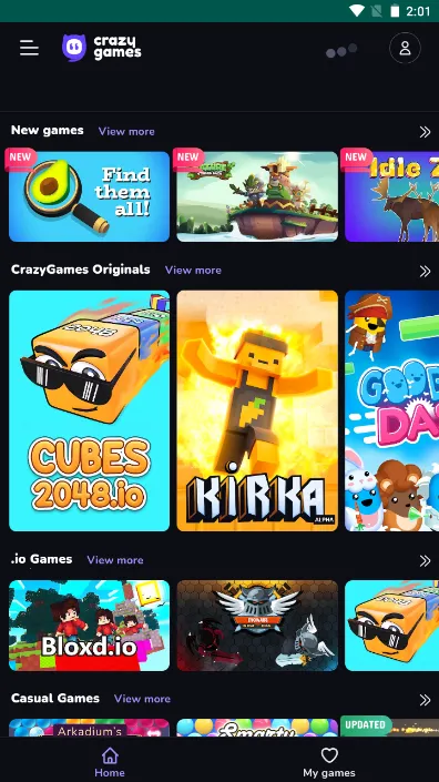 CrazyGames(游戏下载平台)v1.4(1)