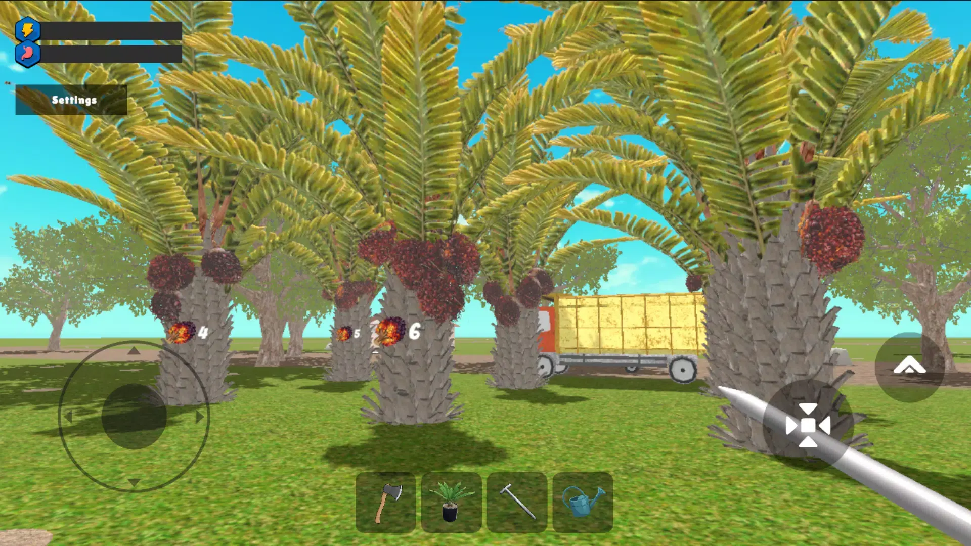 棕榈油种植园模拟器使用强加版(农场物流模拟游戏)(3)