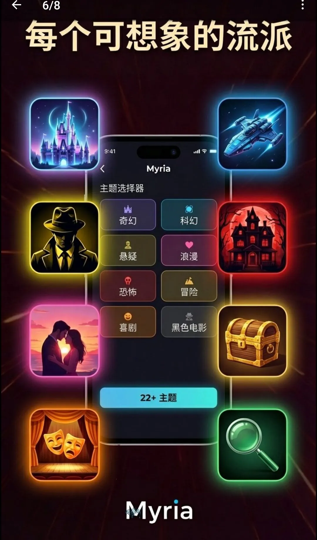 Myria：AI视频剧集生成器(AI视频创作工具)