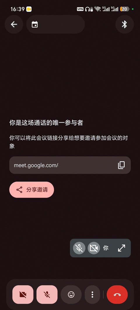 Google Meet(谷歌视频会议)