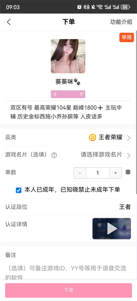 陪玩电竞
