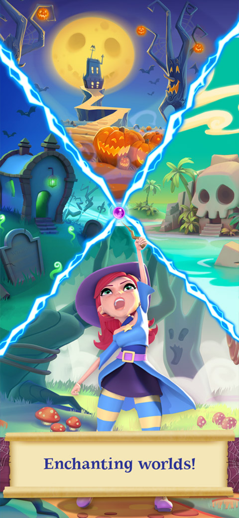 泡泡魔女传奇2 ios版(Bubble Witch 2 Saga)v2.9.0.0(2)