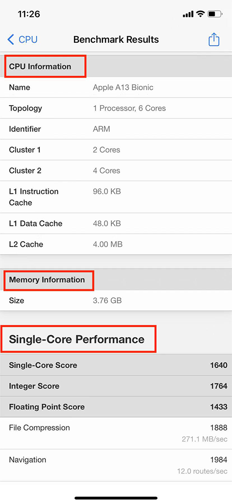Geekbench6 ios版