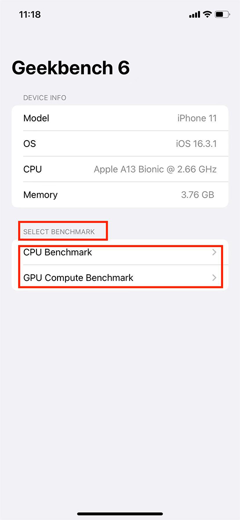 Geekbench6 ios版